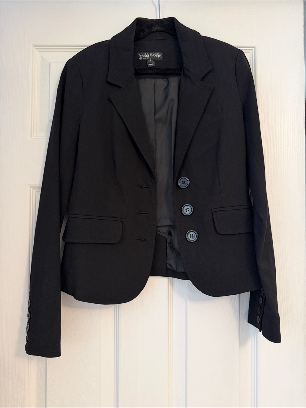 Black Rampage Blazer for Women